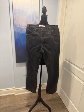 36x29 Lee Men’s Black Slim Straight Jeans